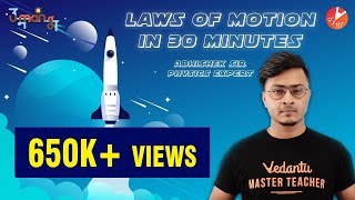Laws of Motion In 30 Minutes | CBSE Physics | FULL Chapter Quick Revision | Vedantu Class 9