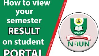 How to Check Your Results on the Student Portal