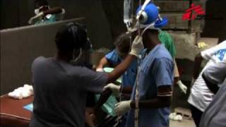 無國界醫生海地大地震救援情況 MSF relief work in Haiti (2010/01/22)