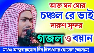 ২০২৩ সালে নতুন কন্ঠে গজল ও ওয়াজ শুনুন | moulana Abdur Rahman bin delwar Hossain Assam waz 2023