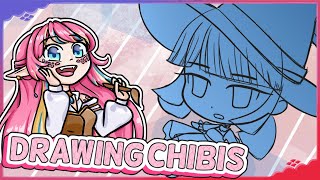 [art stream] This is how we finish a chibi in a decent time || envtuber