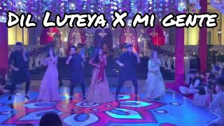 Dil Luteya X Mi Gente Wedding Dance | DJ Syrah | AK Choreography
