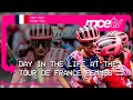 A DAY IN THE LIFE AT EF-OATLY-CANNONDALE - Stage 4 | RaceTV  | TdFF 2024