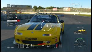 GT7　ザ・ヒューマン・コメディ　筑波サーキット１Hour　ロードスター Touring Car　レース　ミッションチャレンジ