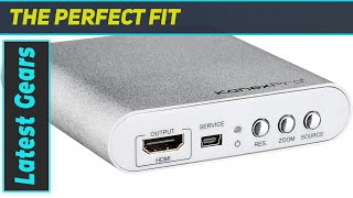 KanexPro Composite/S-Video to 4K HDMI Converter - Enhance Your Viewing Experience