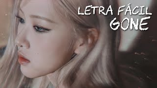 GONE - ROSÉ (Letra Fácil / Pronunciación Fácil / Easy Lyrics)