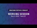 Wolfram Physics Project: Working Session Nov. 4, 2019 [Hypergraphs & Multiway Systems | Part 1]