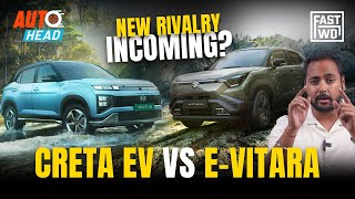 Hyundai Creta Electric Vs Maruti Suzuki e-VITARA - EV Fight Of The Year!