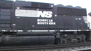 NS 541 leads NS Train P68 in Doraville, GA