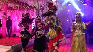 Radha Krishna nritya in Reception- Sargam Jagran Party Lucknow -+91-9919805315