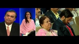 Mukesh Ambani and mother kokilaben ambani break down during Reliance 40th AGM