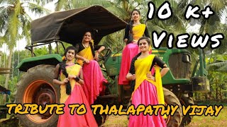 Tribute to THALAPATHY VIJAY|Dance Cover|Tamil Songs|NRITHYA:the art of souL