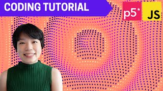 p5.js Coding Tutorial | Spiral Wave Pattern