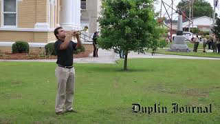 Memorial Day Taps at Duplin County Courthouse Observance