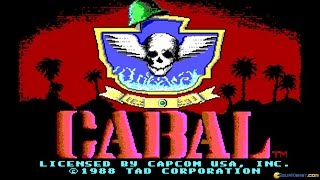 Cabal gameplay (PC Game, 1988)