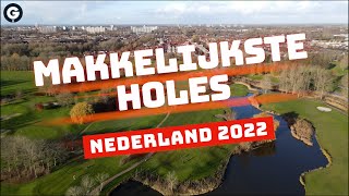 De MAKKELIJKSTE holes van Nederland #2022