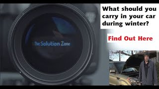 The Solution Zone - Episode 2 - Car Checks and What Should You Carry ?