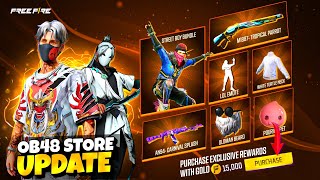 Lol Emote \u0026 Classic Jazz Pant Return ? 🤔 OB48 Update Free Fire |  Free Fire New Event | ff new event