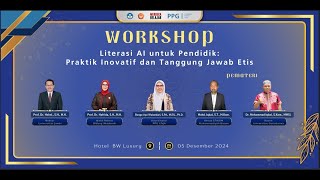 WORKSHOP PPG UNIVERSITAS JAMBI- Literasi AI untuk Pendidik: Praktik Inovatif dan Tanggung Jawab Etik