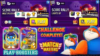 2  Solo/Score Rally Lights Up+Square Matches Solo Challenge 26000 score/ Multiplier Madness 6000