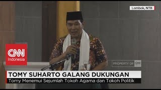 Minta Restu Ulama, Tomy Soeharto Galang Dukungan - Partai Berkarya