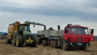 Příprava pod setí kukuřice |JD, TATRA, Zetor| (ZOD Žichlínek)