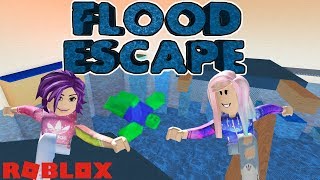 Roblox: Flood Escape / Push the Buttons and Parkour to Escape the Flooding Facility!