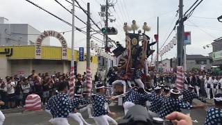 ２０１７年９月２３日　鳳・草部だんじり祭試験曳き