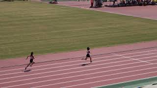 20210923120327ｼﾞｭﾆｱｵﾘﾝﾋﾟｯｸU16宮崎大会1女100ｍ予選7組