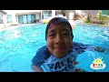 Jumping Through impossible Shapes into Water!!