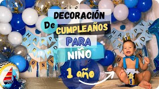 Decoracion De Un Ano Mickey Bebe Principe Rey Fiesta Para Nino Baby Mickey Decoration