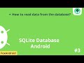 Android SQLite Database Tutorial || How to Retrieve Data from SQLite Database || Android studio ||#3