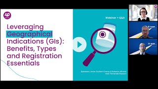 4iP Council Webinar - Leveraging Geographical Indications (GIs)