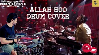 Coke Studio Season 7| Allah Hoo|  Nooran Sisters| Drum Cover| #WithMe Indian Drummer #staysafe