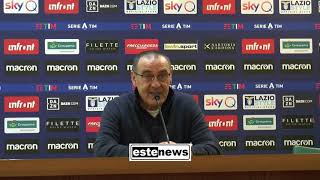 Lazio-Juventus 3-1, la conferenza di Sarri