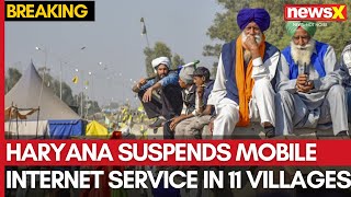 Farmers' Protest: Haryana Suspends Mobile Internet Service in 11 Villages of Ambala | NewsX