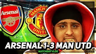 ARSENAL vs MAN UNITED 1-3 | Lingard MOONWALKS At Arsenal... *Matchday Vlog*