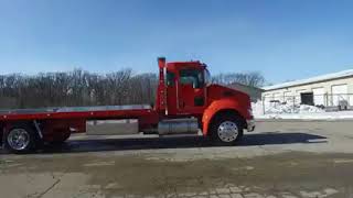 Orange Kenworth T270