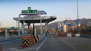 JKP cTV 북의왕 안양성남고속도로 안양과천정산소 N.Uiwang Interchange Anyang-Gwacheon Tollgate toll settlement office