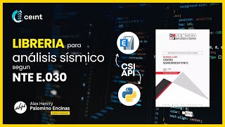 [CSI API] Librería Python E030 - Instalación y Uso