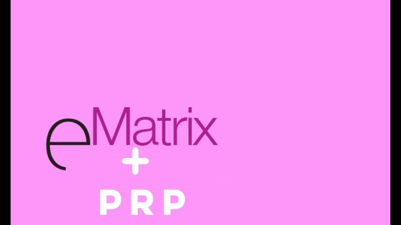Ematrix Prp Total Dermatology Youtube