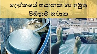 ලෝකයේ භයානක හා අමුතු පිහිනුම් තටාක | Dangerous and Strange Swimming Pools