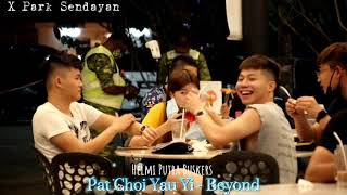 Chinese people datang kerana lagu ini.. Beyond - Pat Choi Yau Yi cover by Helmi Putra Buskers