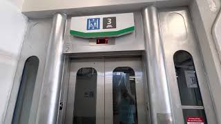 Recently Modernize by Delta! MontgomeryKone Hydraulic Elevators @ Port Credit GO Station