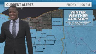 Weather Impact Alert continues in Northeast Ohio due to snowy weather