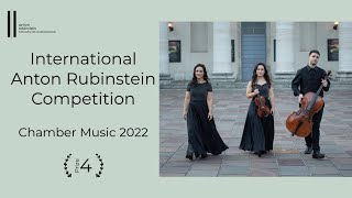 Chamber Music 2022, Prize 4: Trio Rigamonti, Italy - International Anton Rubinstein Competition