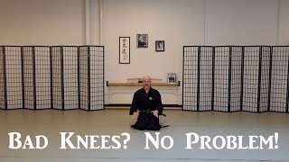 Iaido for bad knees