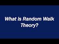 What is Random Walk Theory? Definition and Meaning