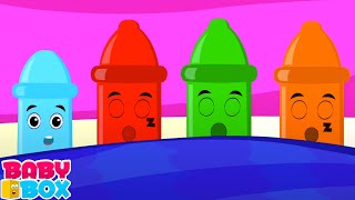 Five In The Bed Crayons, Nursery Rhymes & Baby Cartoon Videos For Babies