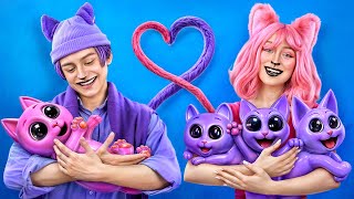 Catnap és Kittinap Cicát Vár!? Félelmetes Szülői Trükkök A Mosolygó Lényektől! Poppy Playtime 3